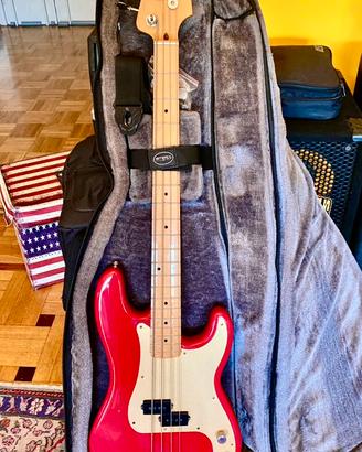 Fender Vintera Precison Bass 2019 Dakota Red