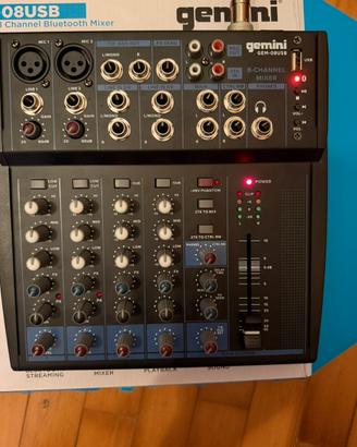 Gemini Mixer - Sound GEM-08USB
