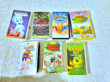 Videocassette VHS originali, vedi foto e descr