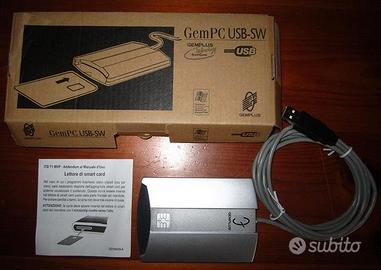 Gem PC USB-SW smart card Reader lettore HWP108919C