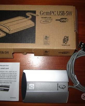 Gem PC USB-SW smart card Reader lettore HWP108919C
