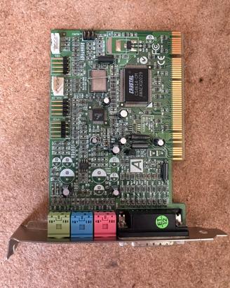Scheda audio PC fisso PCI Crystal CS4614-CM