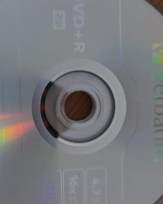 CD-R e DVD+R Verbatim Vergini Masterizzabili