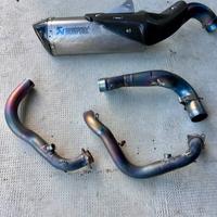 Akrapović completo in titanio duke 790/890