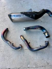 Akrapović completo in titanio duke 790/890