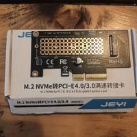 scheda di espansione M.2 NVMe SSD a PCI-e x4 JEYI 