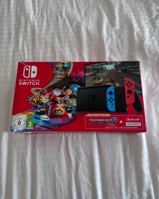 Nintendo Switch + mario kart 8 + sports
