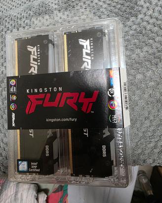 ram ddr5 128gb kingston 4x32gb KF556C40BBAK4-128