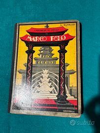Libro antico Marco Polo anno 1939