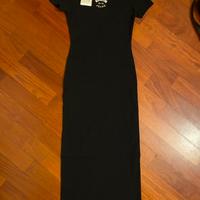 Abito longuette elasticizato