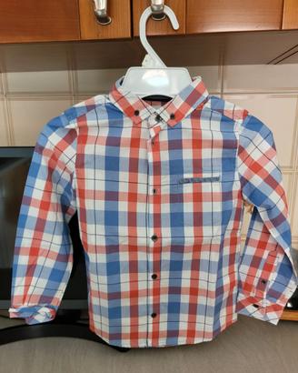 Camicia bimbo Okaidi 5 anni h 110 nuova
