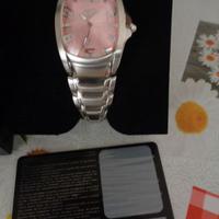 Orologio Cronotec  rosa nuovo permuto