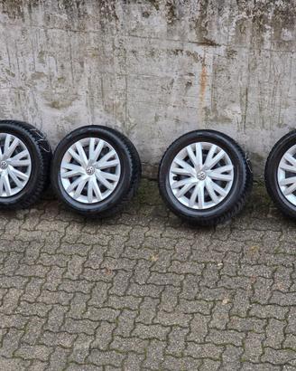 Cerchi 16" Volkswagen + Bridgestone invernali