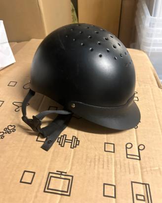 Casco equitazione fuganza regolabile