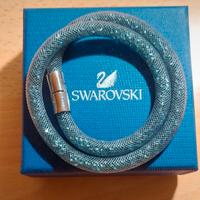 Bracciale/Collana argento rete cristalli Svarowski