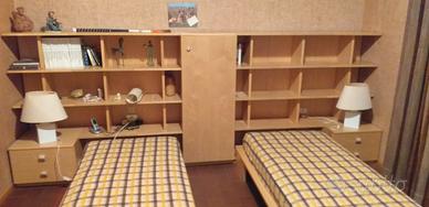 Camera due tetti +Libreria 