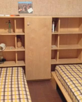 Camera due tetti +Libreria 