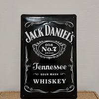 Poster in Metallo Jack Daniel's (Originale)