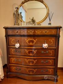 Trittico con letto matrimoniale