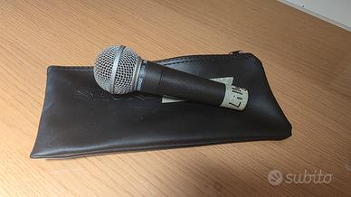microfono Sure SM58 con custodia