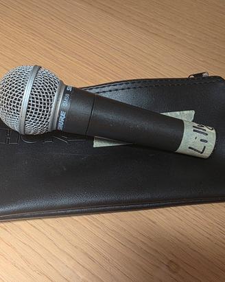 microfono Sure SM58 con custodia