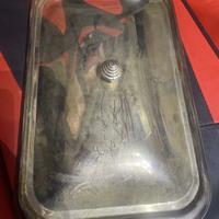 Vassoio/scaldabevande vintage