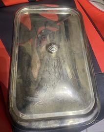 Vassoio/scaldabevande vintage