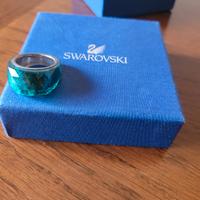 Anello Swarovski Petite Nirvana Verde taglia 55