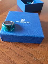 Anello Swarovski Petite Nirvana Verde taglia 55