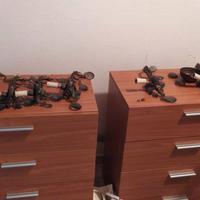 Lampadario a gocce in cristallo