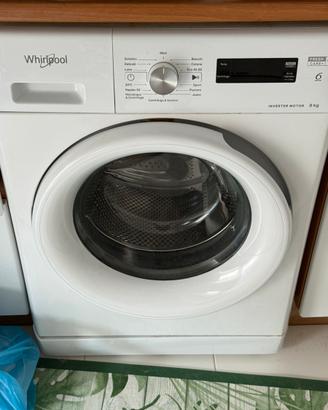Lavatrice Whirlpool da 8 kg