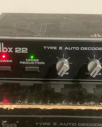 dbx 22 Type II Auto Decoder Vintage HI-FI Car
