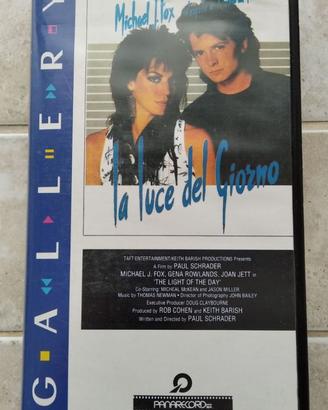 VHS La luce del giorno, Michael J. Fox e Joan Jett