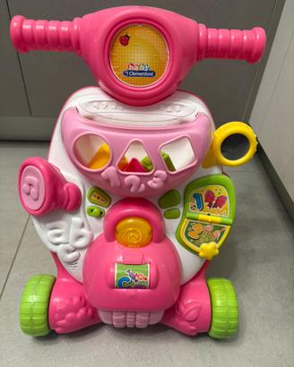 Primi passi Valentina Scooterina Baby Clementoni
