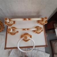 Serie accessori di arredo bagno vintage