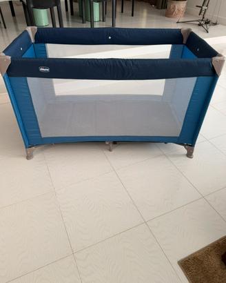 2 lettini da viaggio Chicco con materasso extra