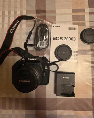 Canon Eos 2000D + Obiettivo 