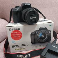 Reflex Canon EOS 1300D pari al nuovo