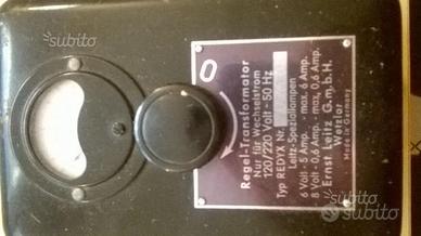 Trasformatore Leitz per microscopi