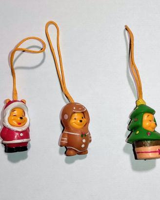 ciondoli Winnie Pooh Christmas Wear - 5 pezzi
