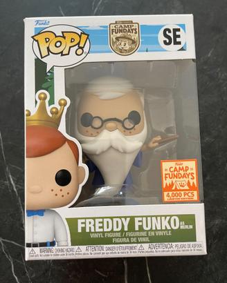 Funko Pop Sword Stone Freddy Merlin Fundays 4,000