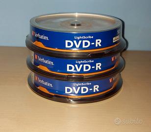 Lotto DVD Verbatim vergini sigillati