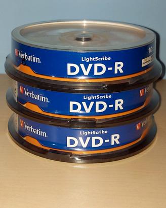 Lotto DVD Verbatim vergini sigillati