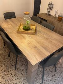 Tavolo sala da pranzo 6 8 persone