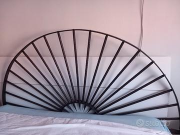 testiera letto matrimoniale  in  ferro battuto 
