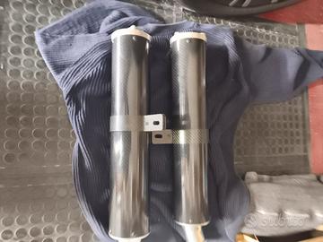 terminali scarico carbonio 