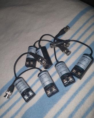 video Balun x telecamere  Bnc  pz. 6