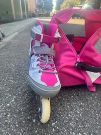 Kit Pattini Roller Oxelo NUOVI (38-41) + Borsa e P