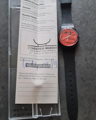 swatch La Devoreuse Pierre Alechinsky GZ401 