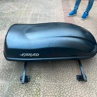 Box da tetto FARAD 400L -con barre e attacchi